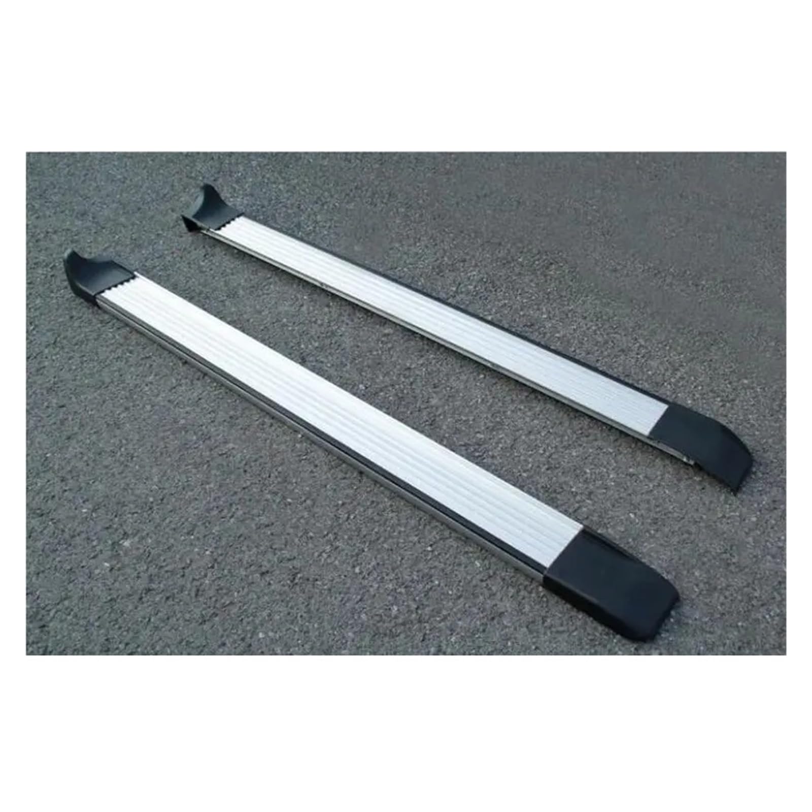 Compatible con Toyota Land Cruiser LC200 V8 200 2008-2021, pedales de barra lateral para estribos, accesorios para automóviles (negro)