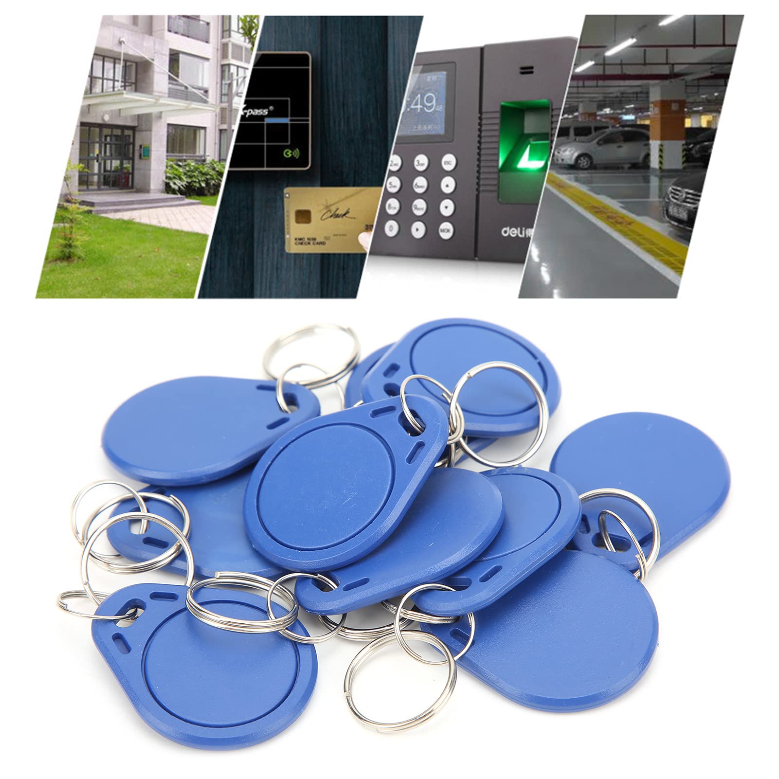 10 Sztuk 125 KHZ Identyfikator Karty Token Tag, Wielokrotnego Zapisu, Kontrola Dostępu, obecność na Czas, Parkingi