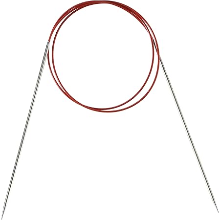 ChiaoGoo Circular Knitting Needles Stainless Steel Red 9" US 2/2.75mm MPN 6009-2 For Sale Online - View #11