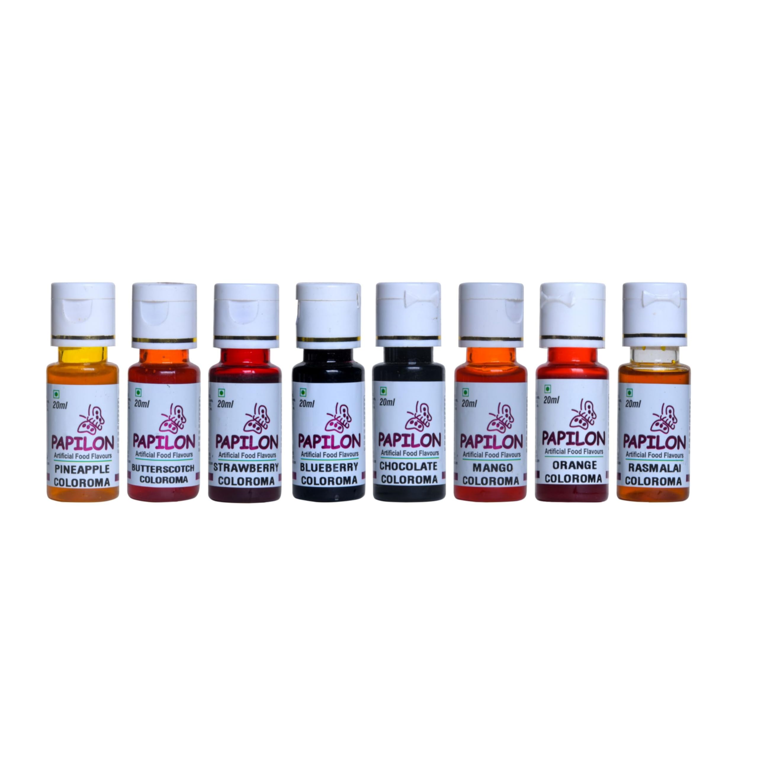 See full amazon price history chart for Papilon coloroma Food Flavour Pack of 8 20ml(20ml X8) Spacially For Ice Cake & Ice Pastries - Strawberry, Bluberry Orange ,Mango, Pineapple, Butterscotch, Rasmalai, Chocolate Papilon coloroma Food Flavour Pack of 8 20ml(20ml X8) Spacially For Ice Cake & Ice Pastries - Strawberry, Bluberry Orange ,Mango, Pineapple, Butterscotch, Rasmalai, Chocolate (B0CVSFMT4G) Amazon Price History, Amazon Price Tracker