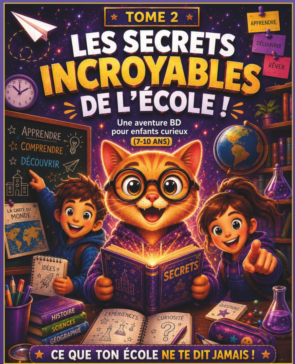 Les Secrets Incroyables autour de toi - Tome 2 - L'école: Ce que l'école ne te dit jamais