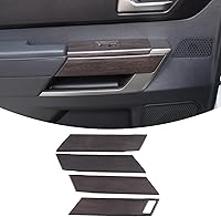 Vista 19 de Aunginsy Tira de Embellecedor para Puerta Interior Compatible con Toyota Tundra 2022+/Sequoia 2023+ Cubierta Decorativa Protectora para Manija