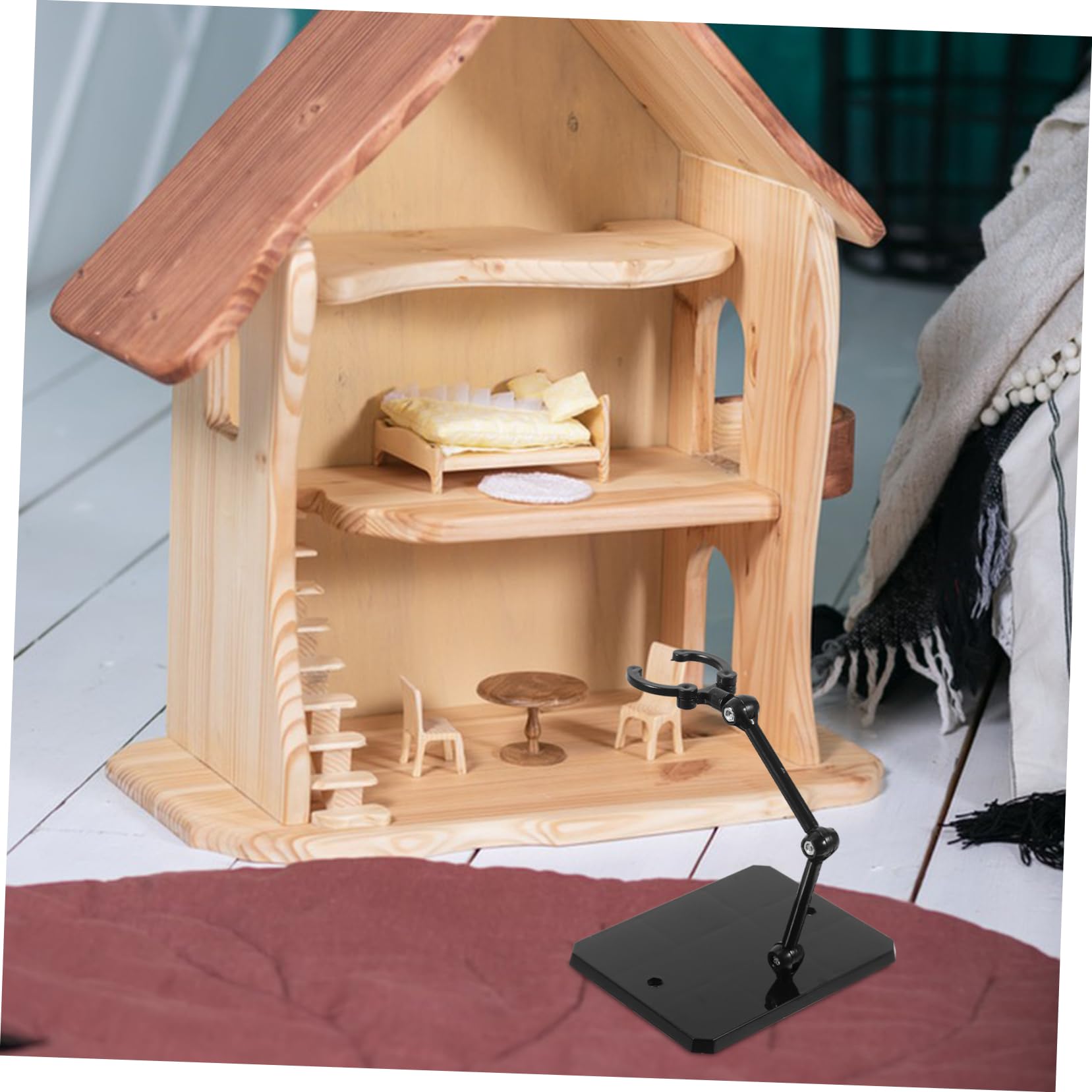 Vaguelly 20pièces Support De Présentation Pour Figurines Lot De Supports Réglables Pour Modèles De Poupées Parfait Pour Décoration Et Exposition Les Magasins Et Événements