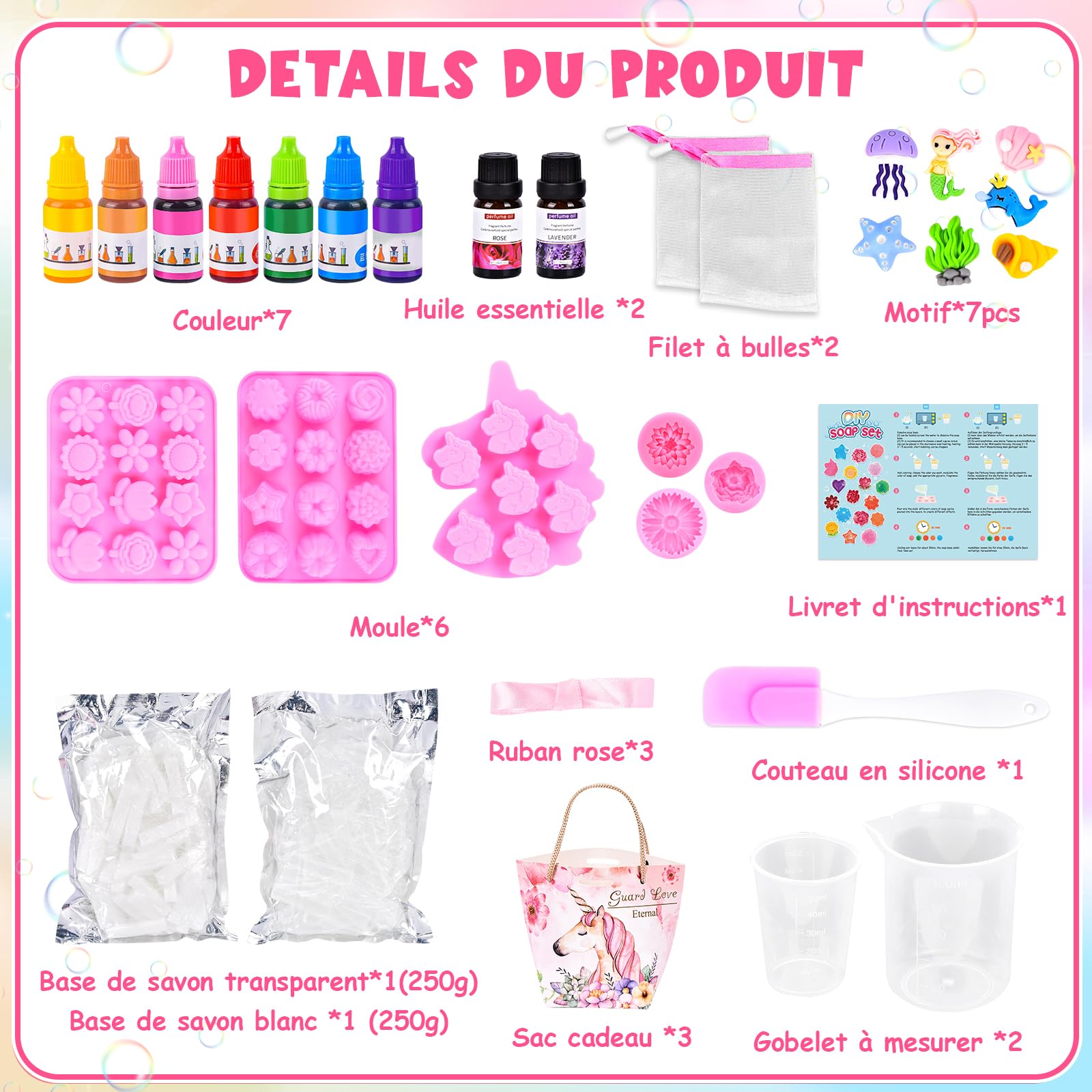 Kit fabrication - Gamme Savon - Apprenez à fabriquer vos savons