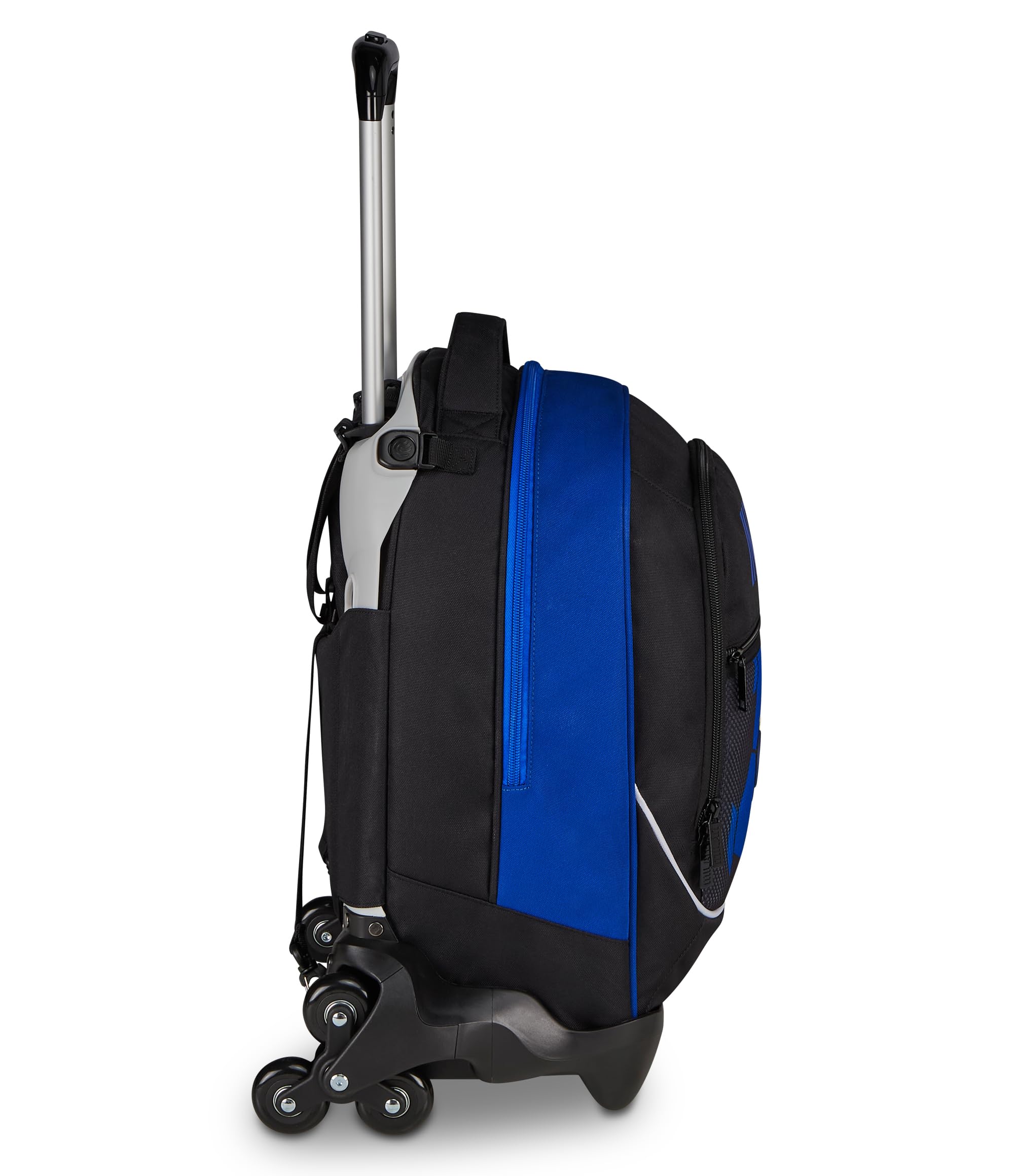 Seven Trolley Scuola Jack 3 Ruote Inter, Blu, 33 L, Scomponibile, Cross-over System, 3 in 1, Uso Zaino, Tasca frontale, Scuola elementare e media, Bambino, Ragazzo, Calcio, Prodotto ufficiale
