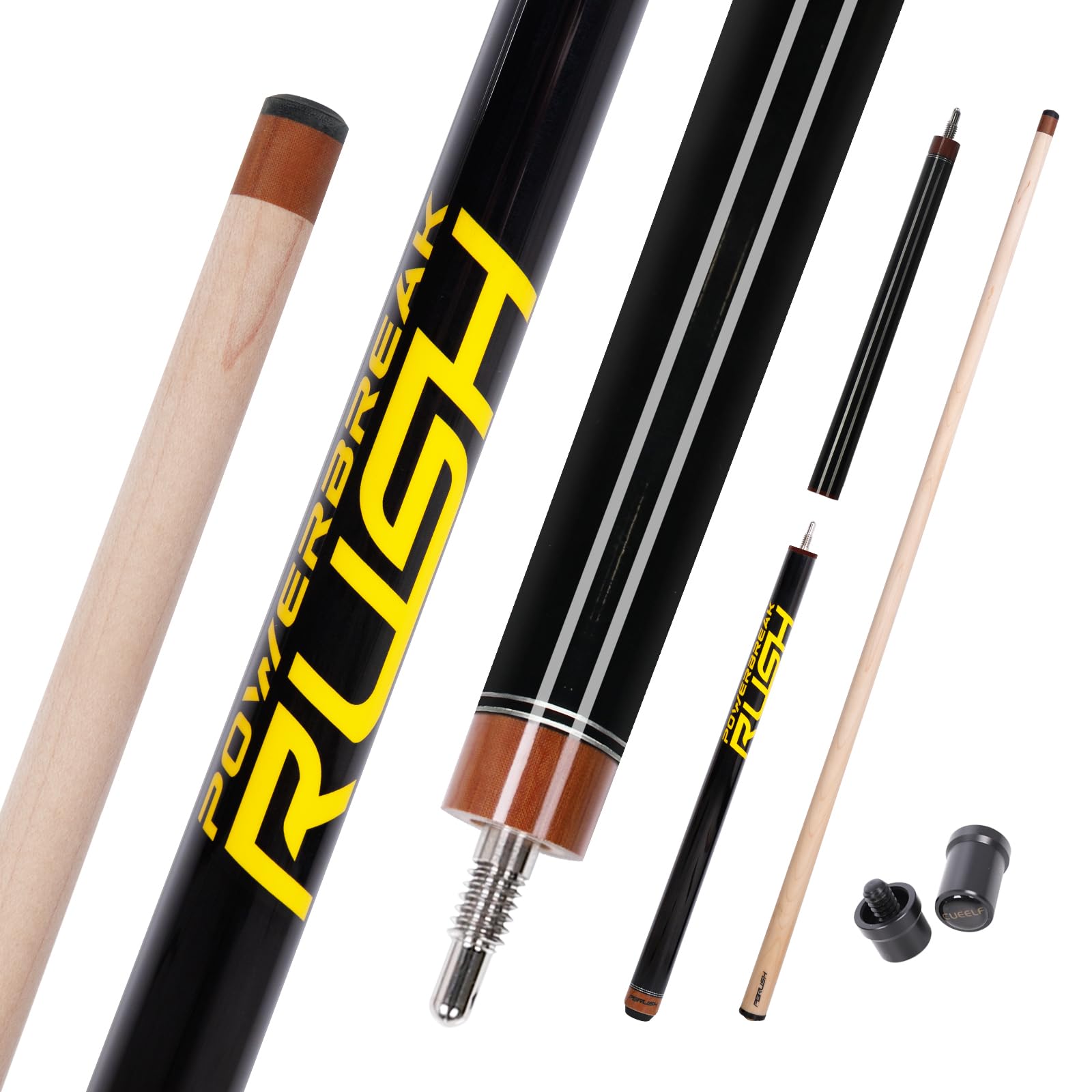 Amazon.com : CUEELF Heavy Hitter Jump Break Pool Cue 20oz 21oz