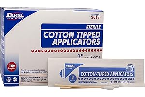 Dukal Long Cotton Swabs 8 Inch Medical Grade (9013)