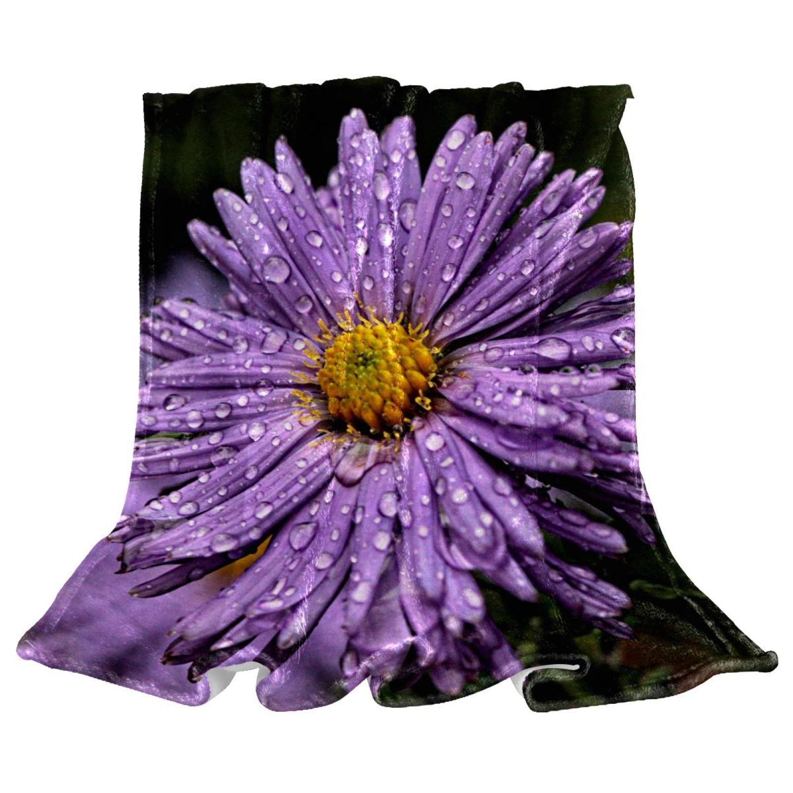 Couverture de lit moelleuse TBOUOBT jeté de lit doux lavable