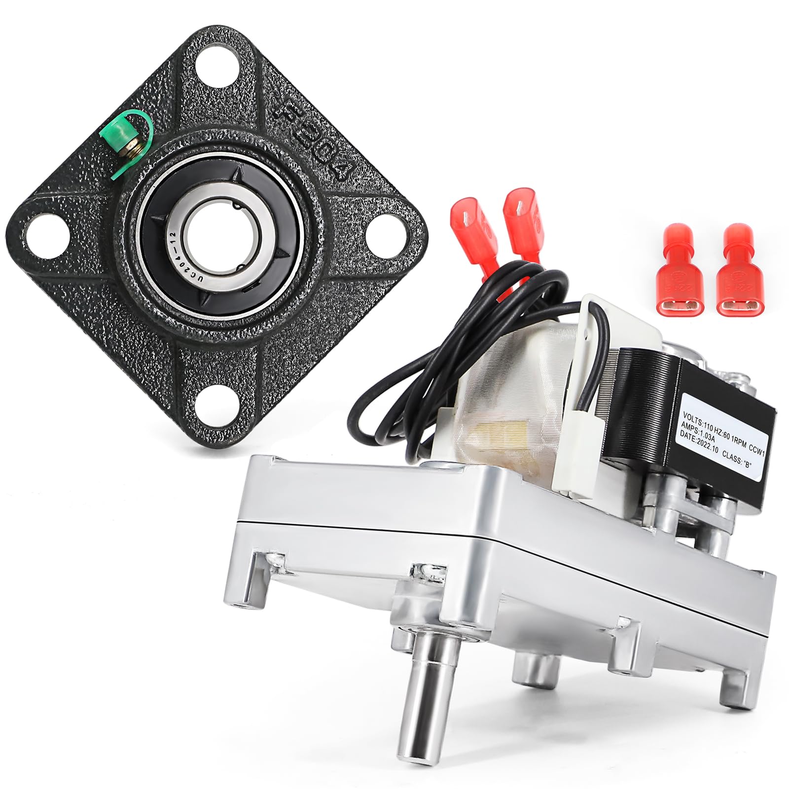 Moteur de tarière Hiorucet PU-047040 et roulement pour poêle Englander