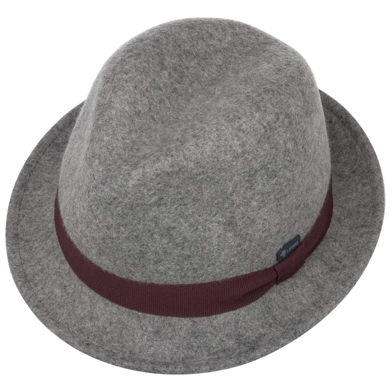 Lipodo Kids Wool Felt Trilby Hat Fedora (One Size - Anthracite) - Image 4