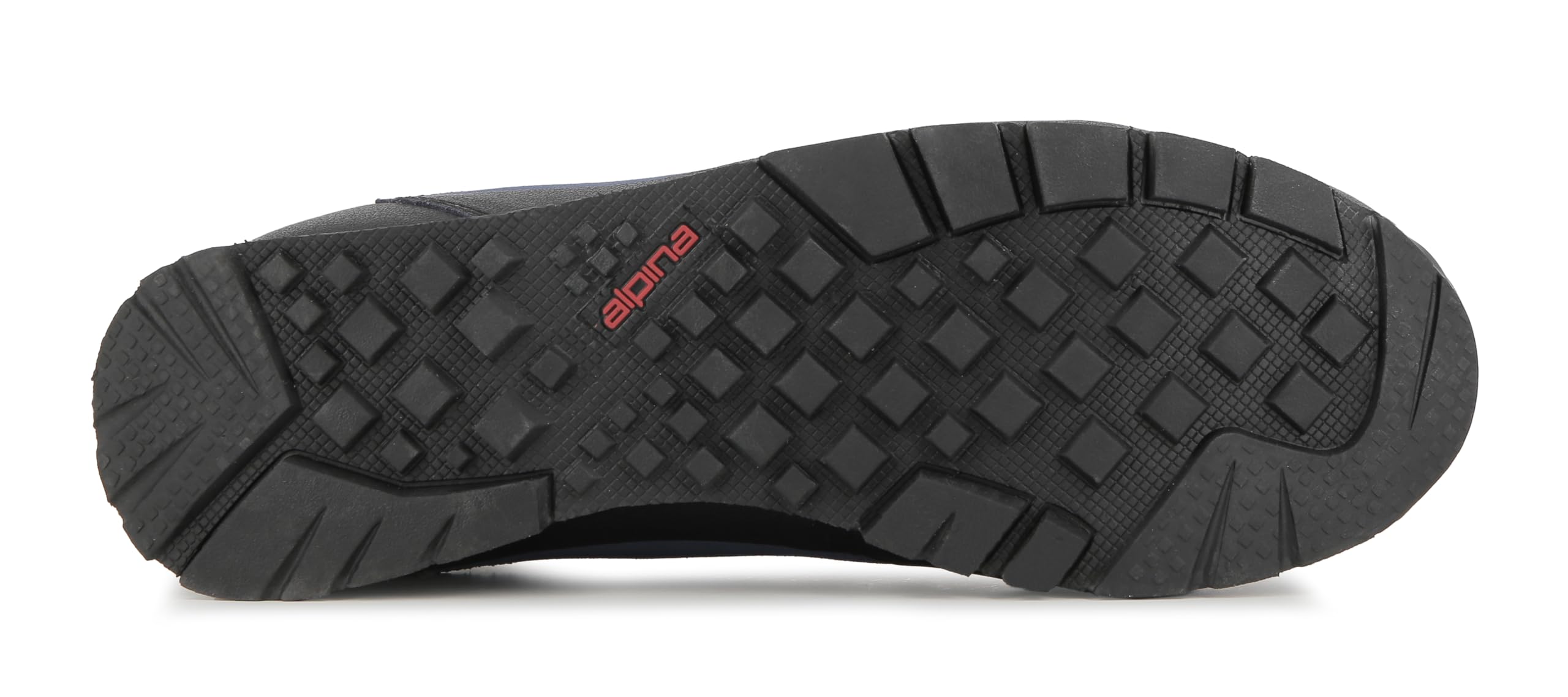 Alpina Lin 24 Wanderschuhe Herren und Damen | Leichte, Robuste Trekkingschuhe, Leder-Obermaterial, Atmungsaktive Wanderhalbschuhe, Rutschfeste Synthetik-Sohle