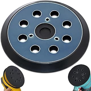 5 Inch 8 Hole Sander Replacement Pad for DeWalt & Makita - Fit D26451,D26453,DW421,DW423, DW4388,DW6423 & 382 343 & 151281-08