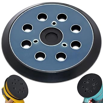 5 Inch Sander Replacement Pad for DeWalt & Makita - Fit DeWalt D26451, D26453, DW421, DW423, DW4388, Makita BO5041/K, BO5010/K, BO5030/K, BO5031/K, XOB01Z Random Orbital Sanders