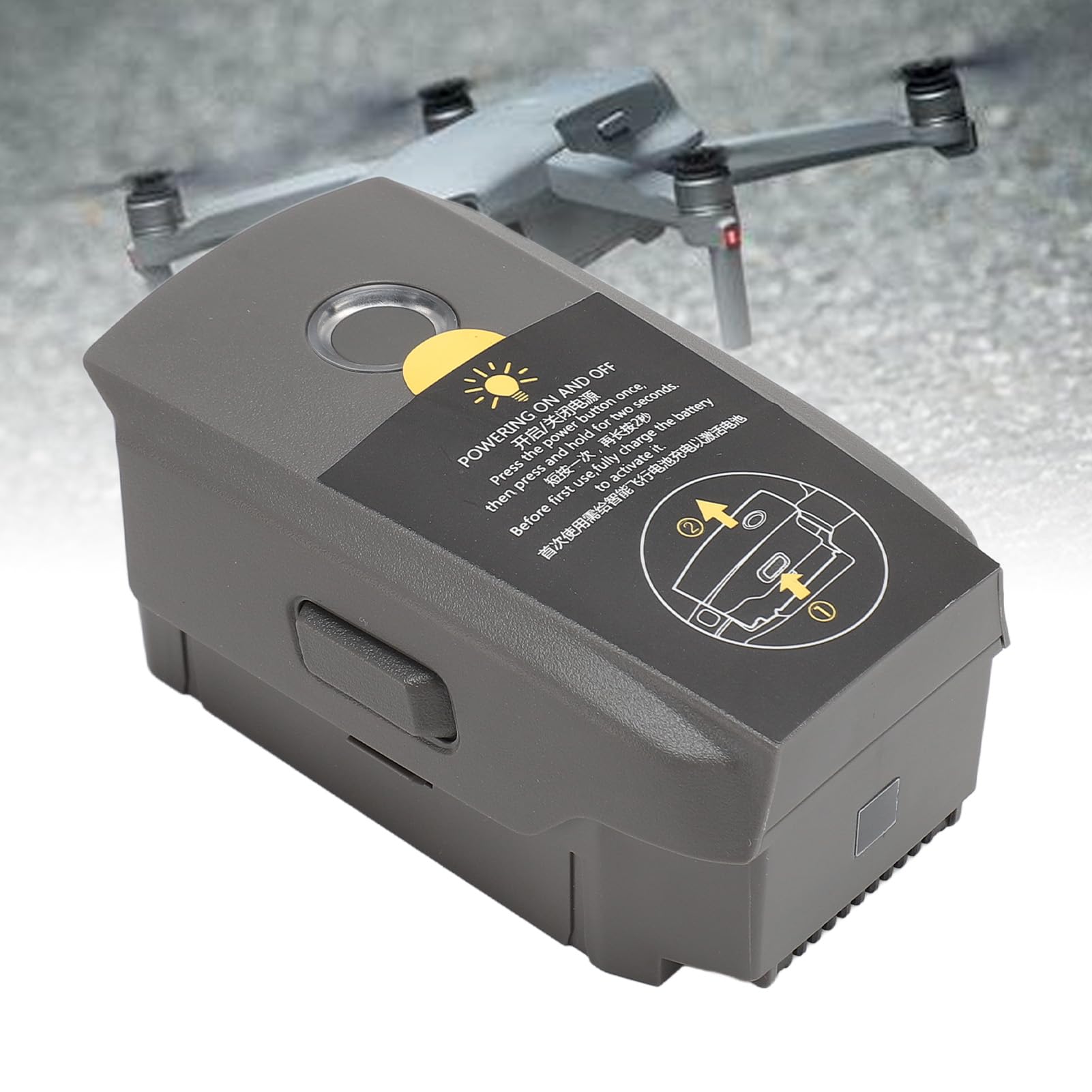 Batterie 2 Pro 15,4 V 3850 MAh, Batterie de Vol Intelligente de Remplacement, Temps de Vol Maximum de 31 Minutes, Batterie de Drone pour 2 pour 2 Pro pour Drone