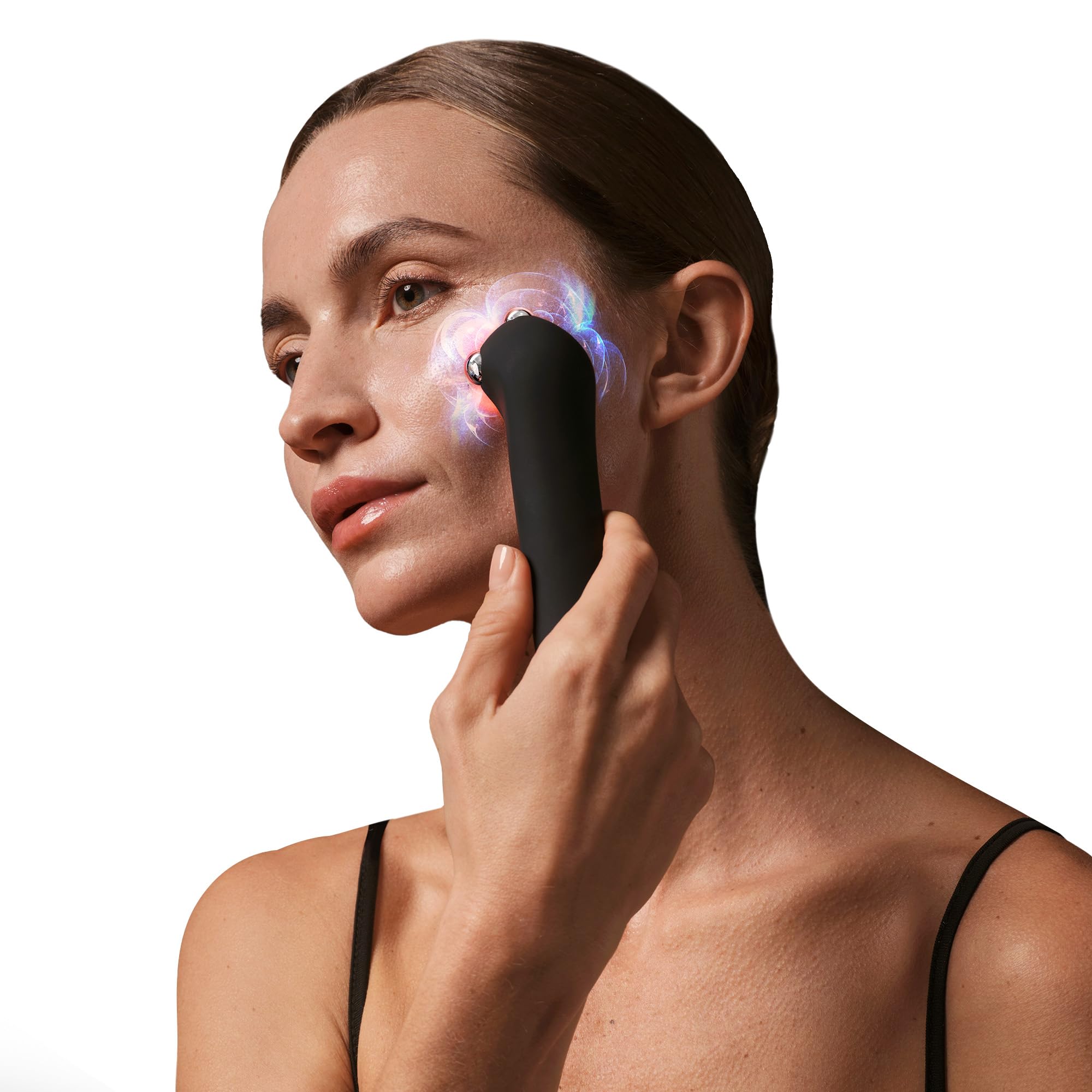 FAQ 402 lifting facial con microcorriente - LED infrarrojo | Dispositivo microcorriente, Masajeador facial, Lifting, Luz infrarroja, LED rojo, Drenaje linfático, Tonificación, IA