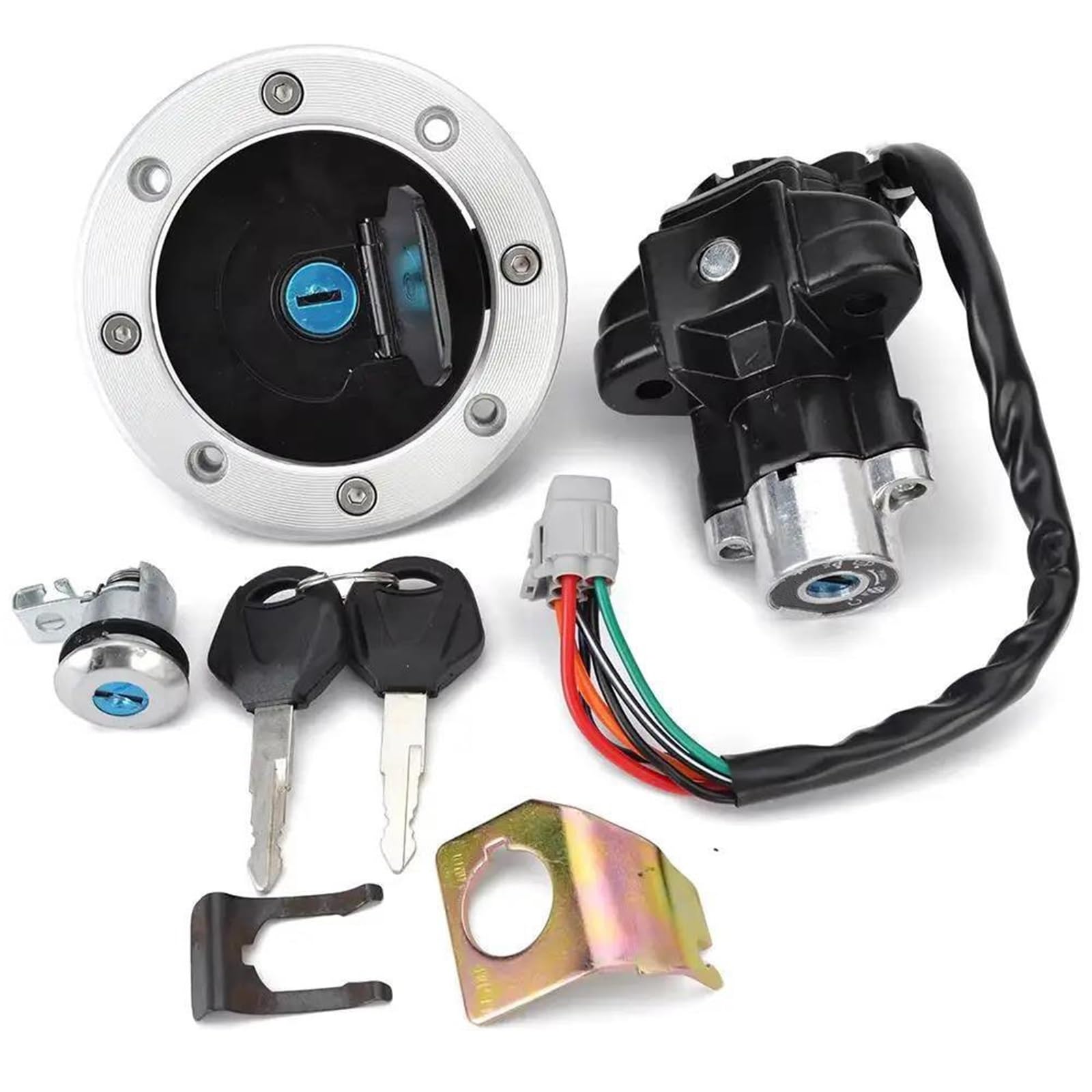 Kit tapa combustible y llave encendido Suzuki DL650 V-Strom 04-11 8