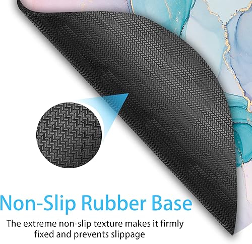 Miniatura 6 de Alfombrilla de mouse pequeña, mini alfombrilla de mouse de 6 x 7 pulgadas, para bandeja de teclado para computadora portátil, mouse inalámbrico,