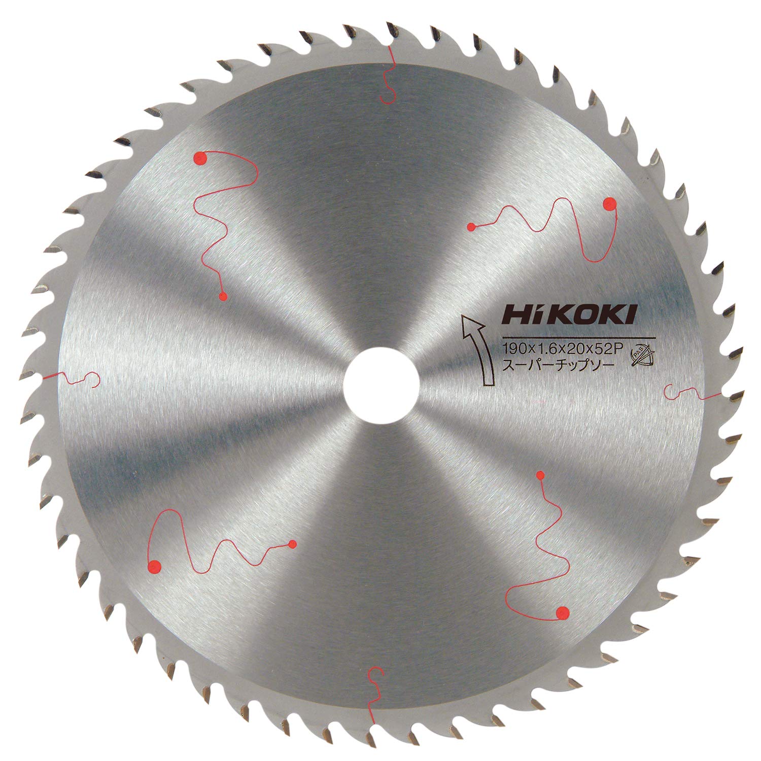 Amazon | HiKOKI(ハイコーキ) チップソー 木材用 径190mm 52枚刃 丸の 