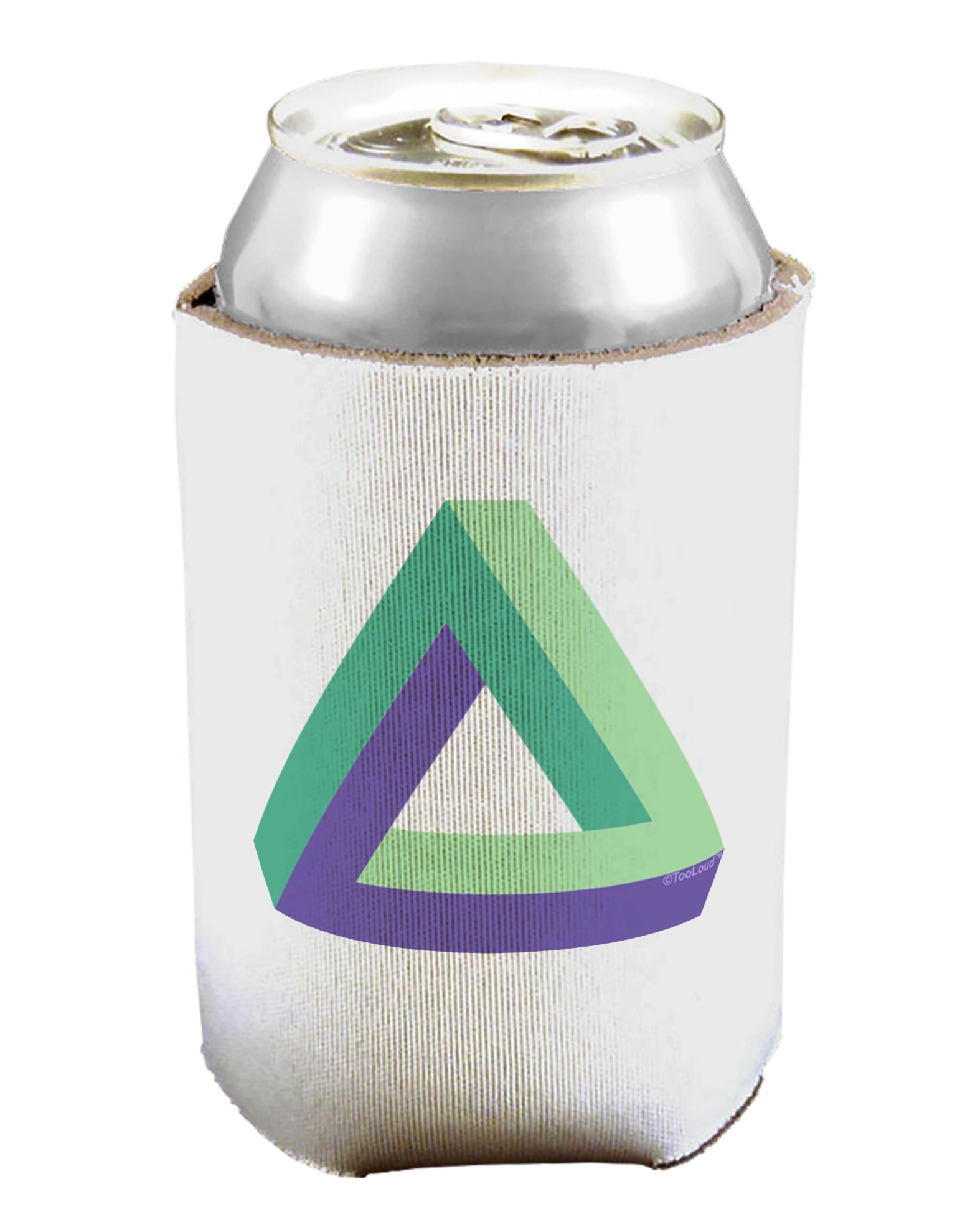 TOOLOUD Impossible Triangle Loop Can/Bottle Insulator Cooler - 2 Pack