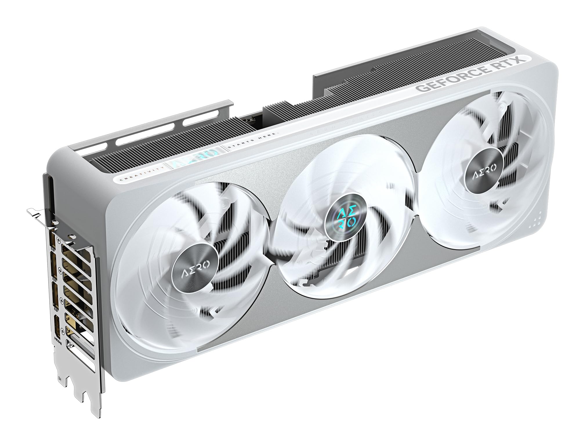 GIGABYTE GeForce RTX 5070 Ti Aero OC 16G Tarjeta Gráfica - 16GB GDDR7, 256 bits, PCI-E 5.0, 2588 MHz Core Clock, 3 x DP 2.1a, 1 x HDMI 2.1b, NVIDIA DLSS 4, GV-N507TAERO OC-16GD