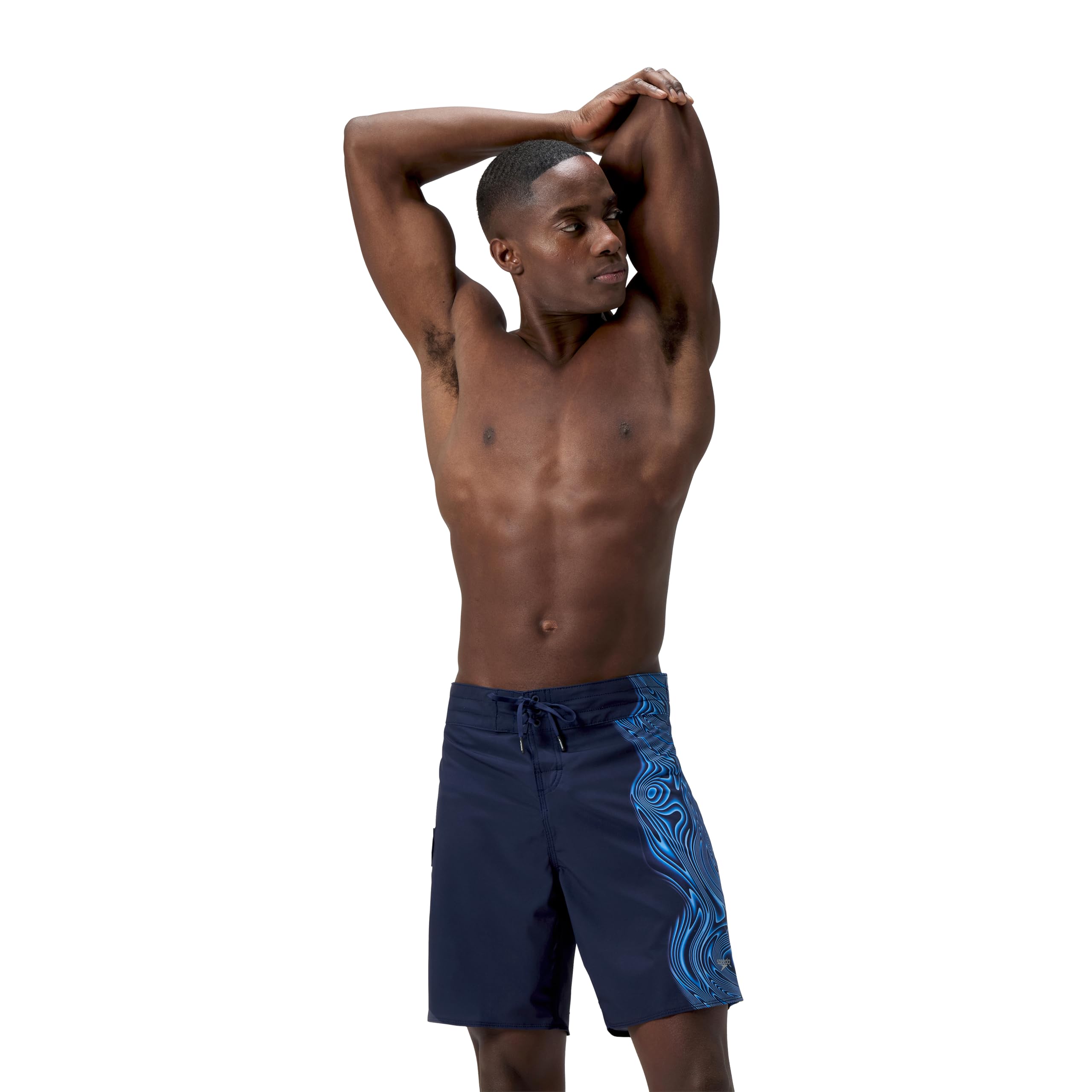 Speedo The Lookout Boardshort 18" Eng Print Watershorts Homme (Lot de 1)