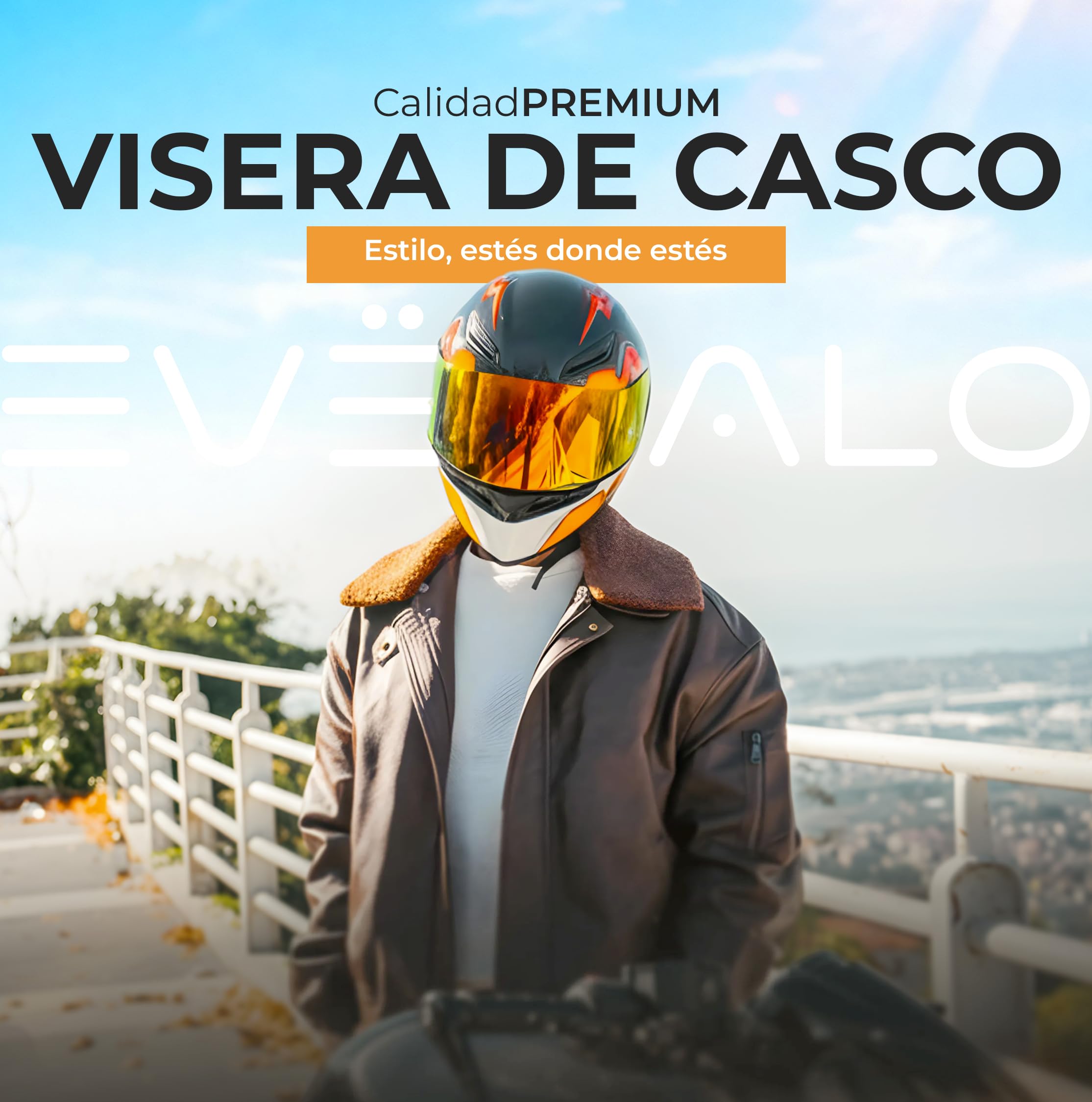 Everalo Vizier compatibel met Agv K1 - K1s - K3sv - K5 - K5s - S4sv - Horizon - Skyline - Strada - Stealth SV - Compact - GT-2 - Helmvizier compatibel met Pinlock Ready (rood Chrome