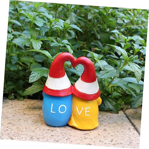 Miniatura 3 de Adornos de jardín para parejas, decoración de boda, decoración de boda, decoración de boda al aire libre, nomes, gnomo, pareja, escultura, joyería,
