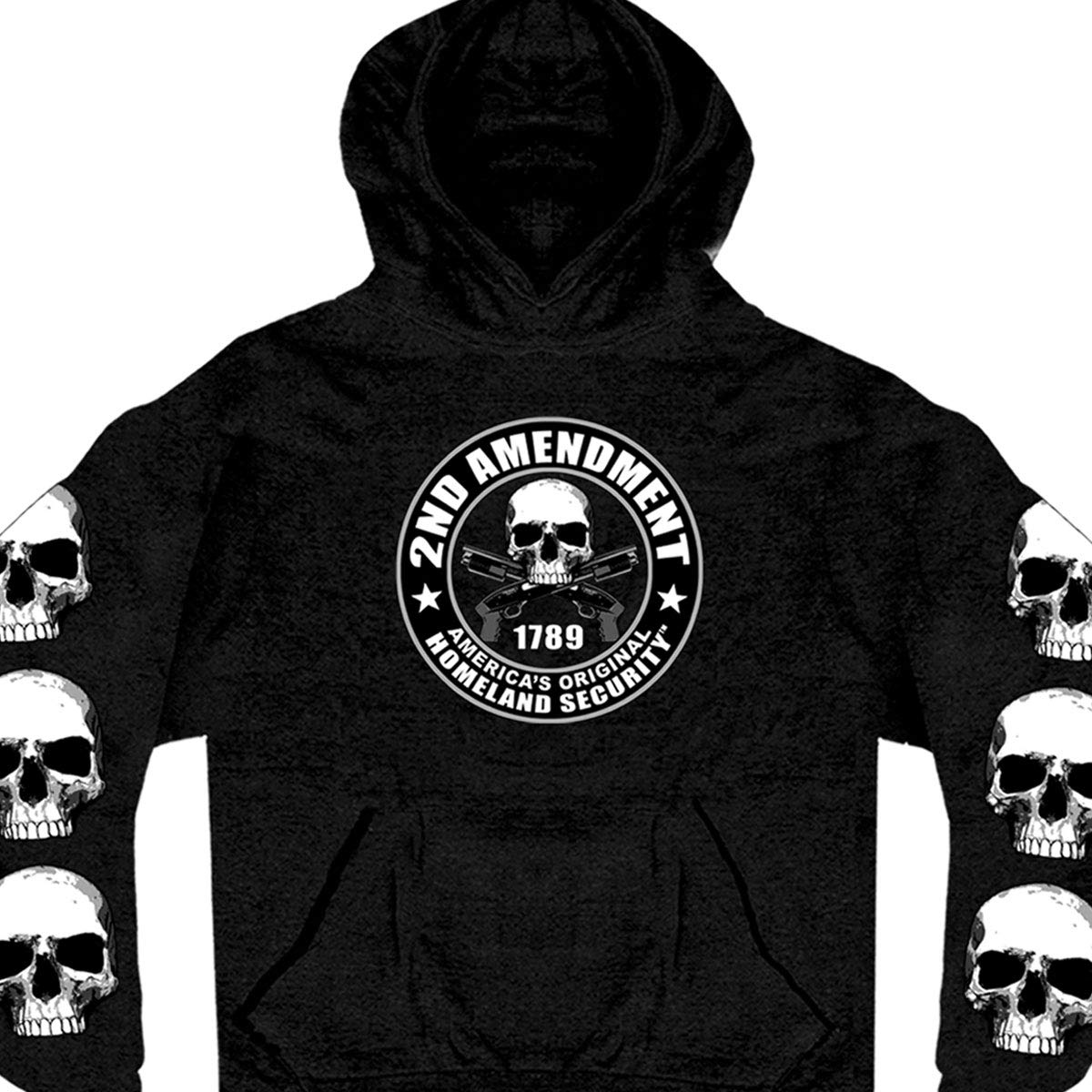 Hot LeathersMen's 2nd Amendment Hooded Sweatshirt