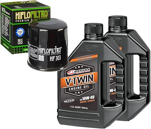 Kit de cambio de aceite para Polaris 2004 Scrambler 500 4X4 V-Twin 10W-40