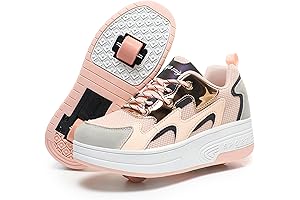 Rechargeable Roller Skate Shoes for Wheelie-Loving Kids