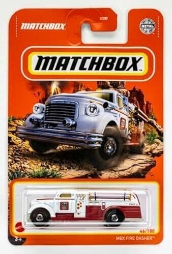 Matchbox Fire Dasher 46/100 (blanco)