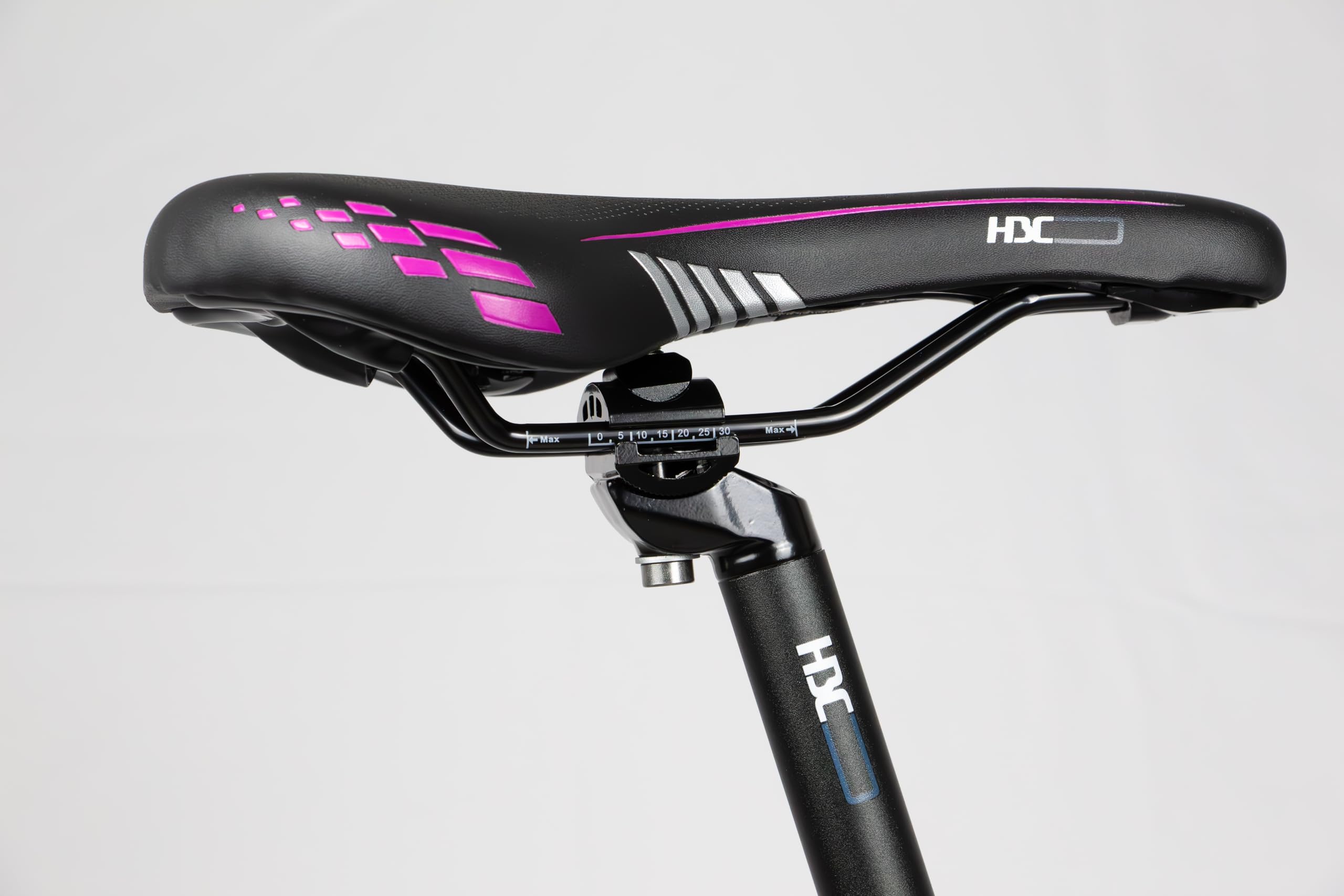 HEAD Bicicleta de Cross I-Peak 1.0 Joy para Mujer, Color Gris Mate y Rosa, 50