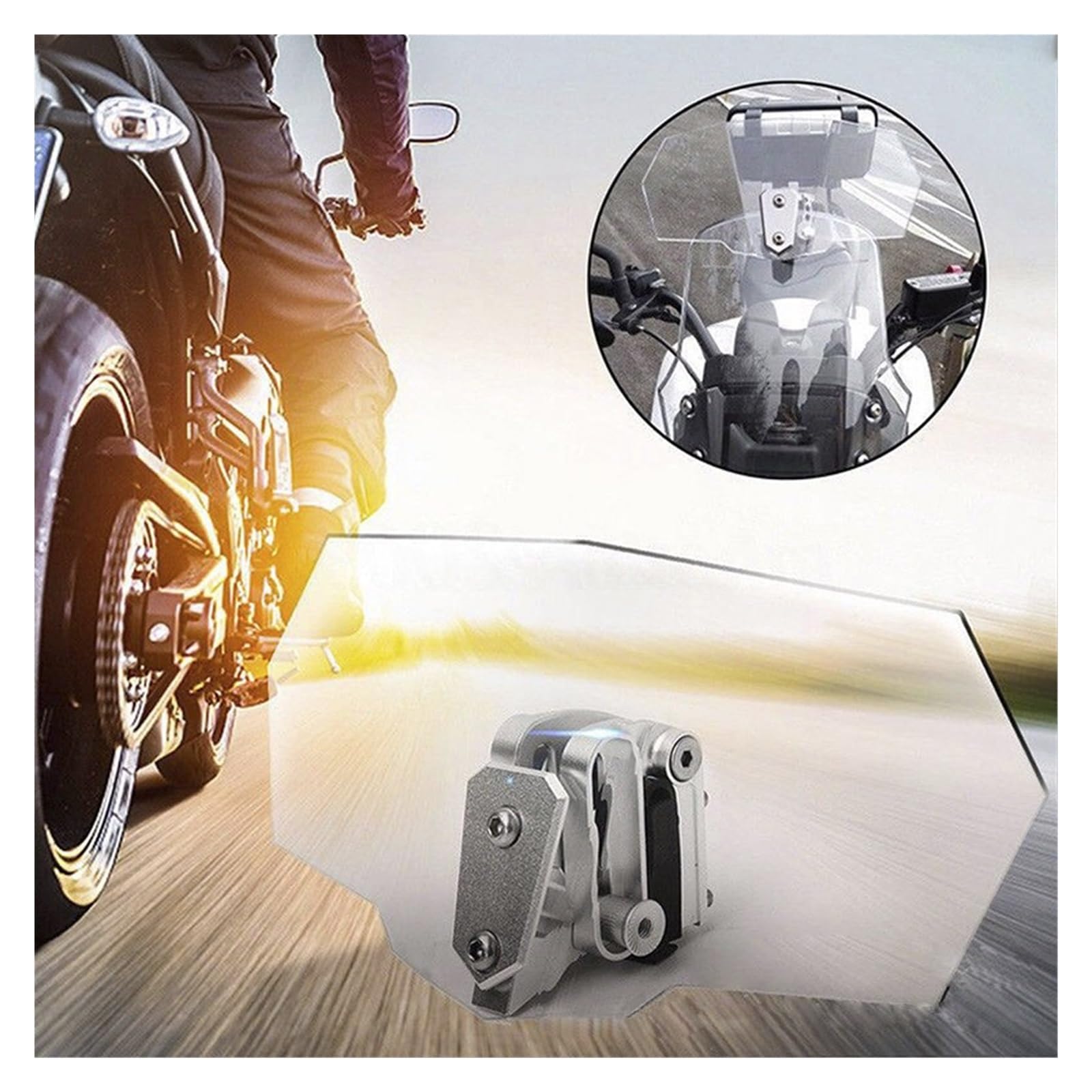 Parabrezza Per Moto Parabrezza Universale Adatto Per Kawasaki Per BM&W Per Duc&ati Per Hon&da Per Be&nelli Per Triumph Deflettori