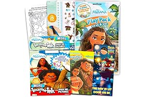 Moana Coloring Book and Activity Set