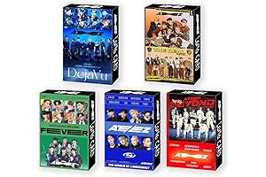 5-pack 150 pcs Merch Lomo Card; Greeting Card with Postcards