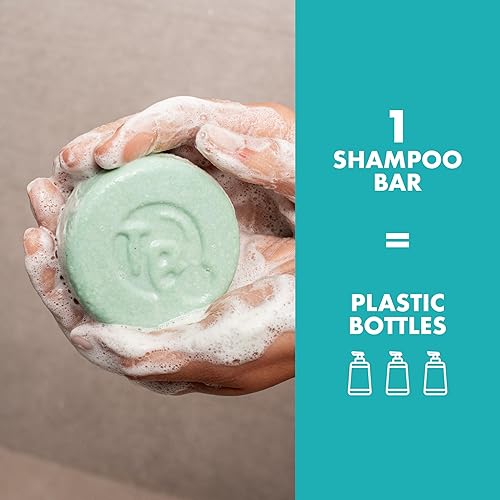 Miniatura 8 de Aceite de ricino + barra de champú de biotina para el crecimiento del cabello, aceites esenciales de menta, fortalecimiento, engrosamiento y cabello