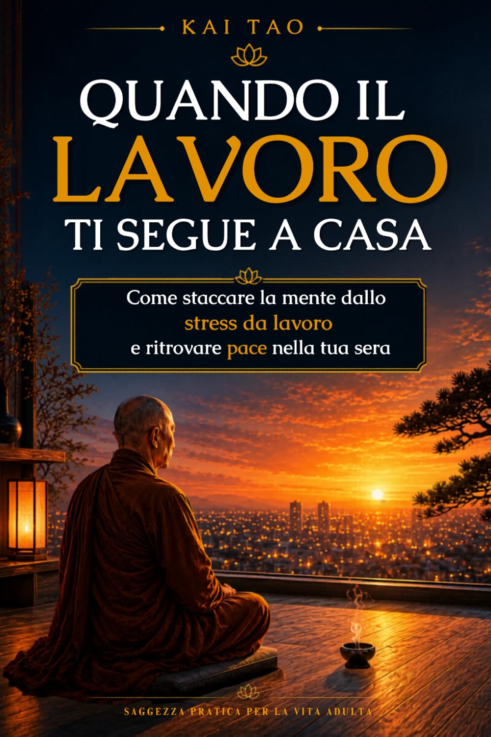 Quando il Lavoro Ti Segue a Casa: Come staccare la mente dallo stress da lavoro, ansia da lavoro e pensieri serali per ritrovare pace nella tua sera (Kai Tao)