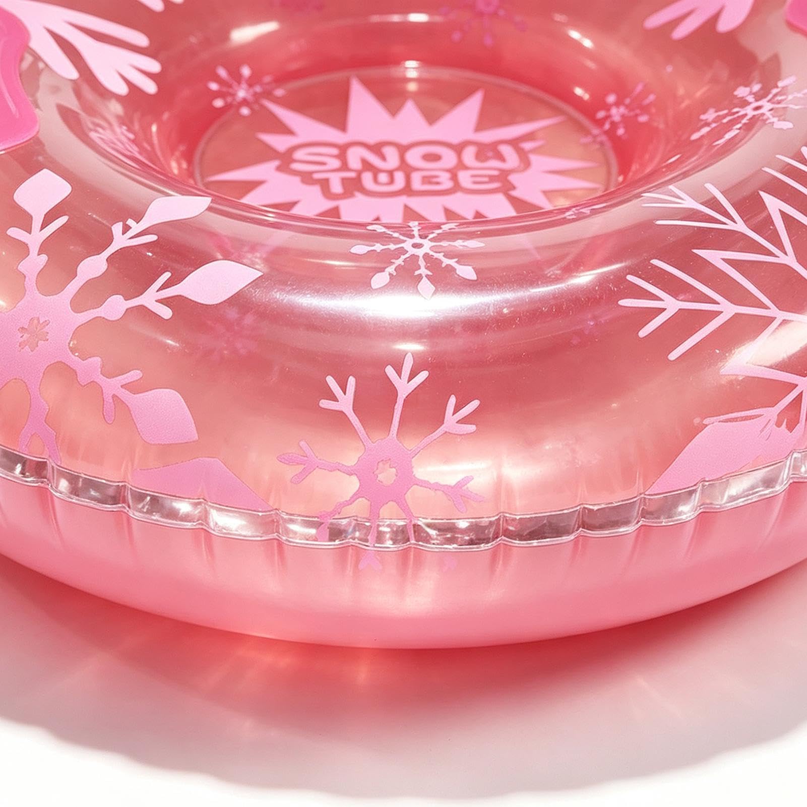 Slitta Gonfiabile Neve PVC Antiscivolo Con Presa Ispessita Ciambella
