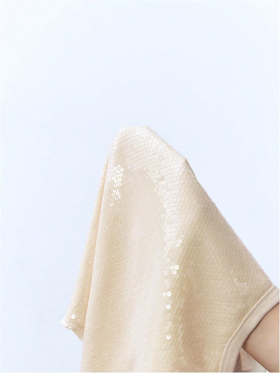 Milumia Women's Sequin Tank Top Round Neck Sleeveless Party Club Rave Tops - Image 5