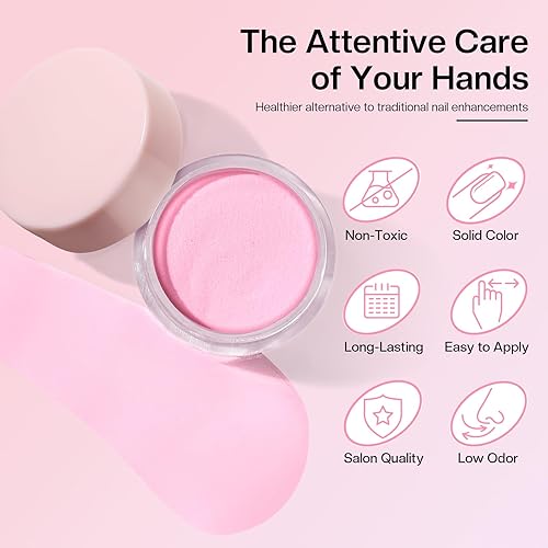 Miniatura 9 de Morovan Kit de uñas acrílicas para principiantes todo kit profesional de uñas acrílicas con todo kit de iniciación de uñas de bricolaje, juego de