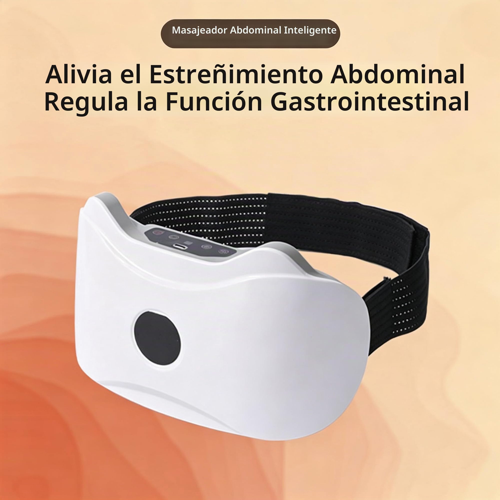 Máquina de Grasa del Vientre, Masajeador Anticelulítico, Masajeador Abdominal Inalámbrico Eléctrico, Cinturón Vibratorio Inalámbrico con 3 Modos para Waist Trainer, Hogar y Postparto