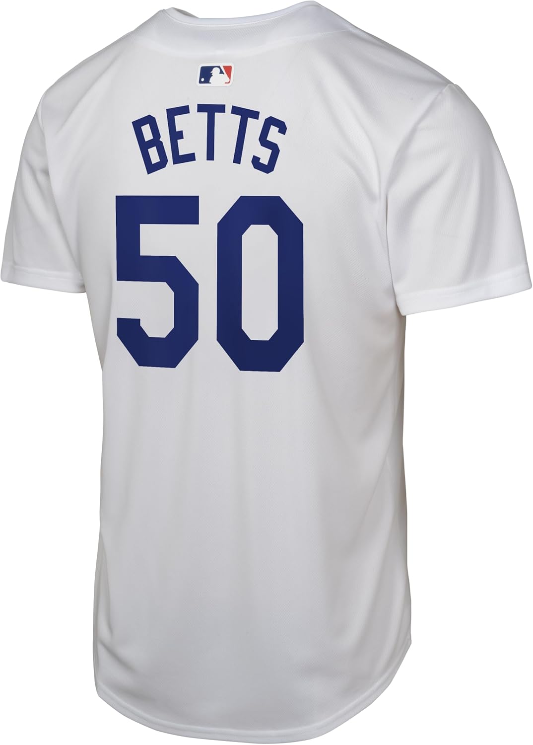 Outerstuff Mookie Betts Los Angeles Dodgers MLB Kids Youth 8-20 White Home Player Jersey