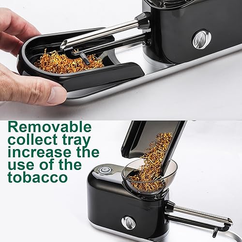 Miniatura 4 de Máquina Eléctrica de Pre-Enrollado, Máquina Enrolladora de Conos para Tamaño King, Rellenadora Portátil de Conos Pre-Enrollados, Máquina Automática