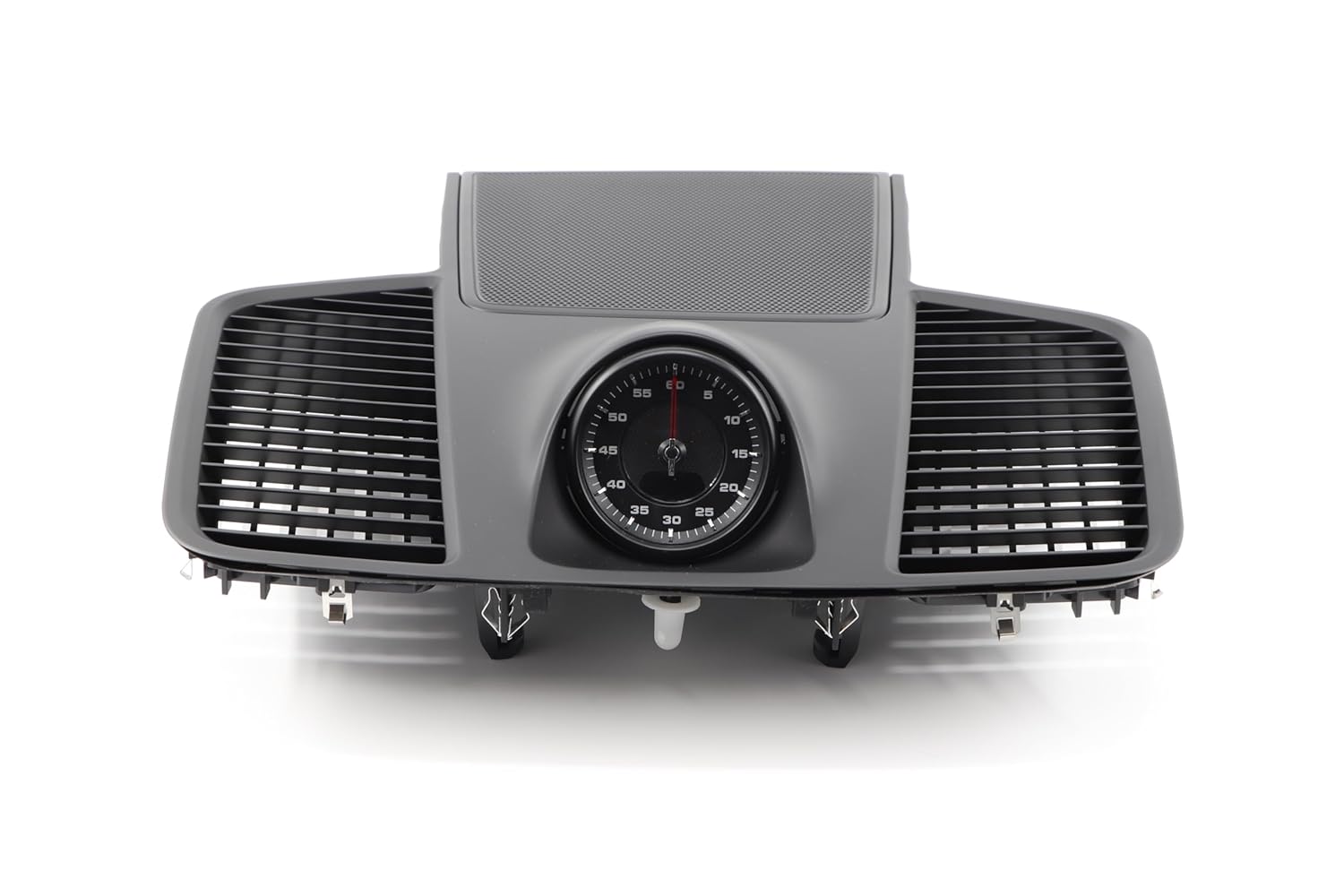 for Porsche Cayenne 2018-2021 Car Sport Chrono Stopwatch Mounted Dashboard Instrument Panel (Back Cover & Black Stopwatch)