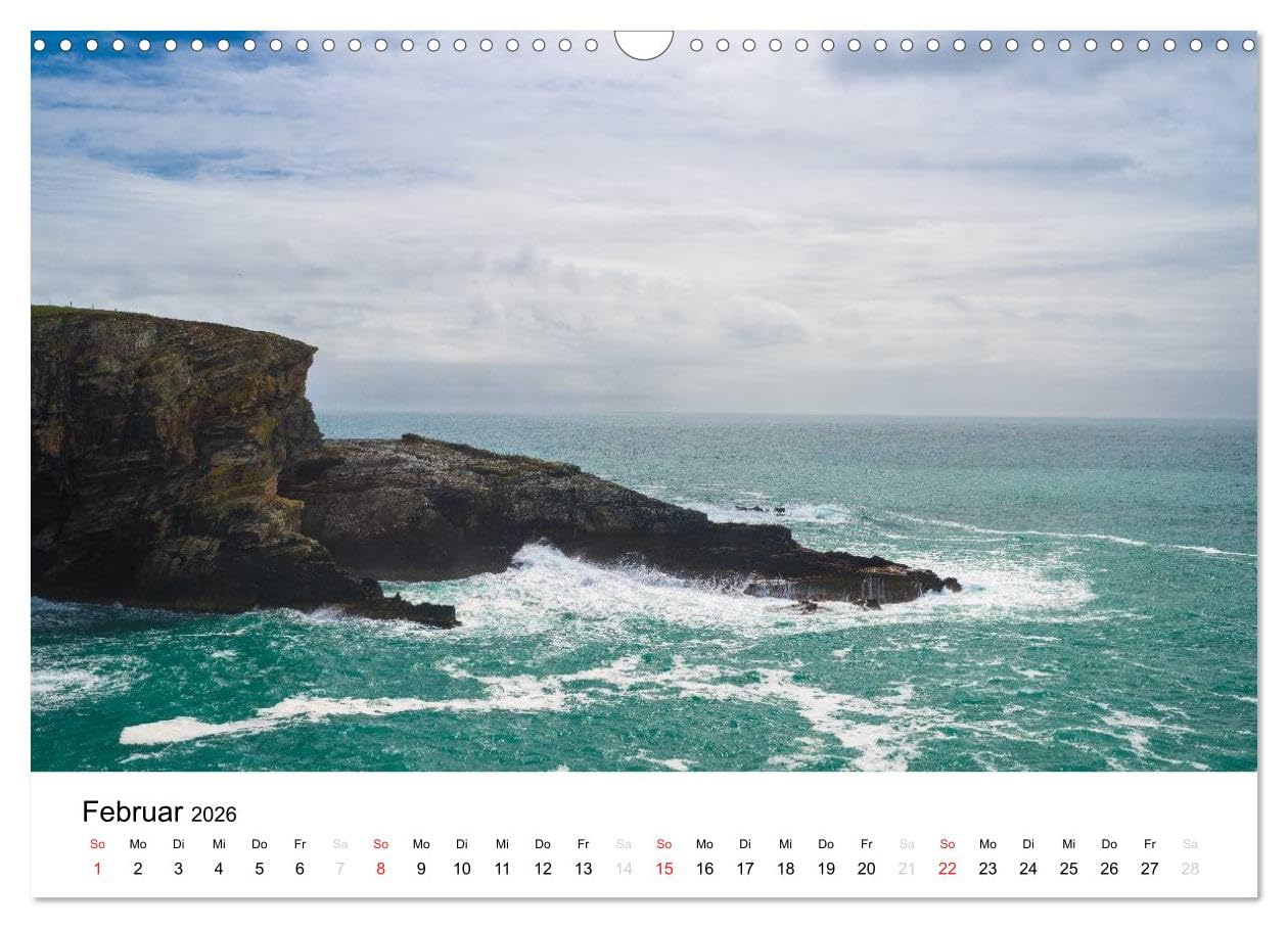 Irland. Wild Atlantic Views. (Wandkalender 2026 DIN A3 quer), CALVENDO Monatskalender: An der Westküste Irlands