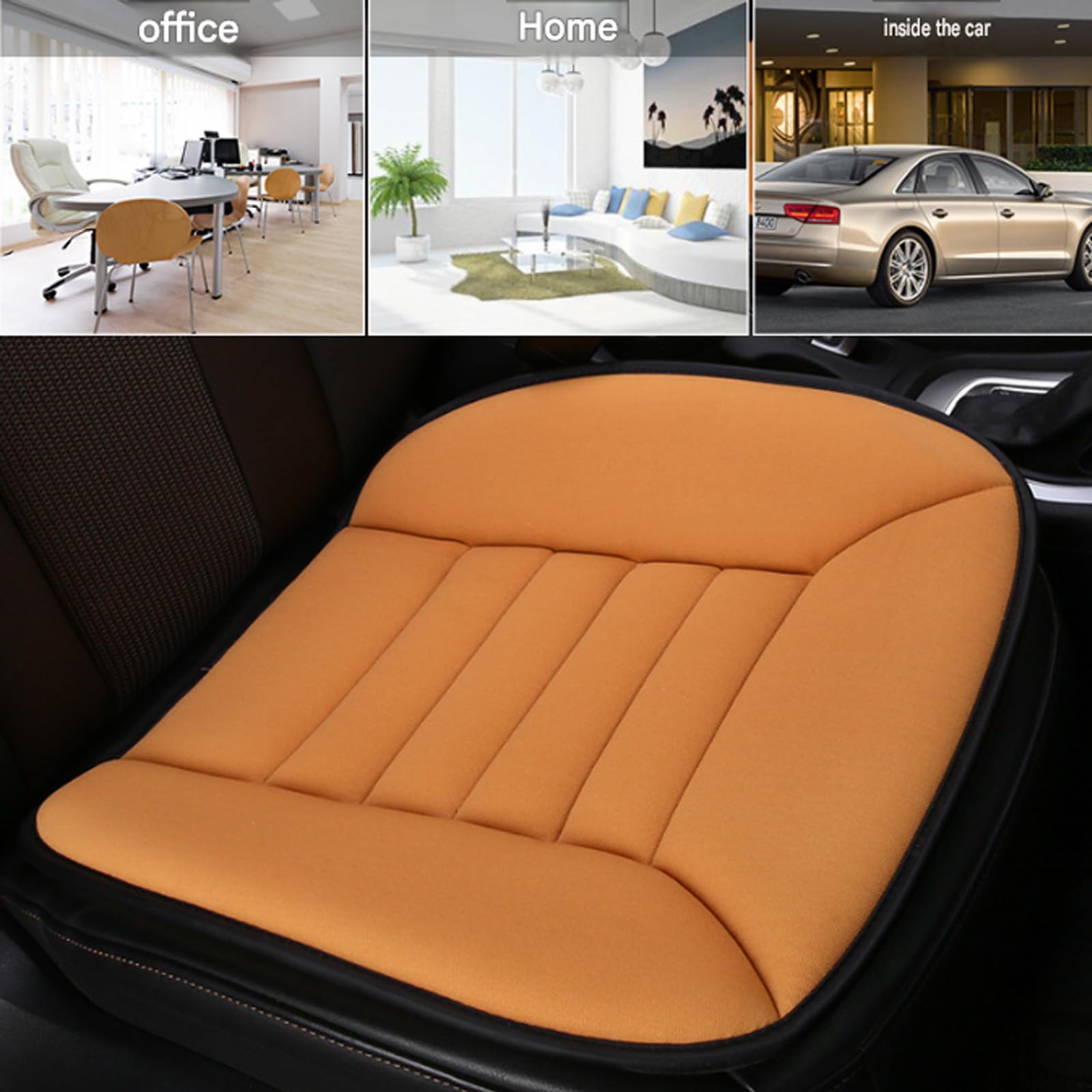 Cuscino Sedile Auto per BMW Serie 1 F40 2020-2023 | Coprisedile auto anteriore su misura memory foam spostamenti quotidiani tessuto traspirante base antiscivolo guidatore