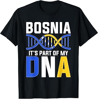 Bosnia and Herzegovina Bosnian Flag T-Shirt