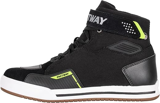 FAST WAY City Uni 221 Motorrad Schuhe Herren & Damen, Motorradschuhe mit CE Zertifizierung, Bequeme Motorradstiefel mit Schalthebel- & Knöchelverstärkung, Motorradschuhe…