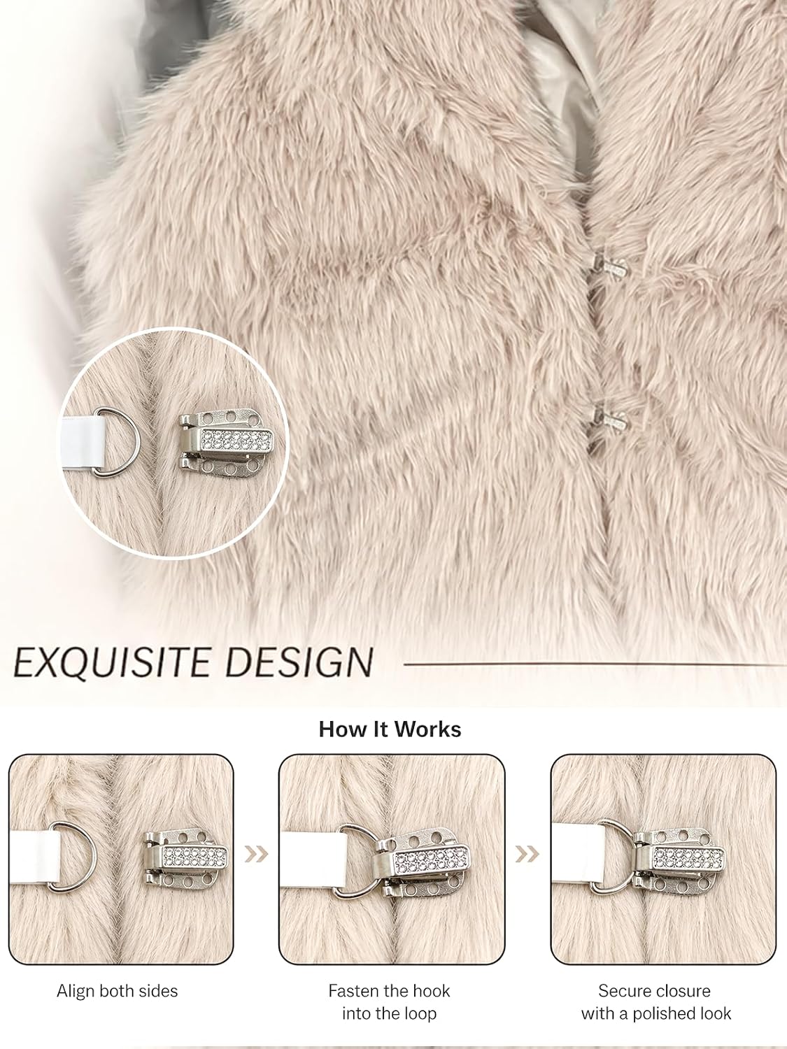 Trendy Queen Women's Faux Fur Coat 2026 Winter Clothes