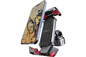 Bike Cell Phone Holder, Quick and Secure Mount for Scooters and Bikes